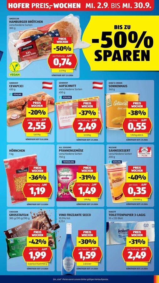 HOFER Flugblatt ab 25.09.2026 – Seite 5