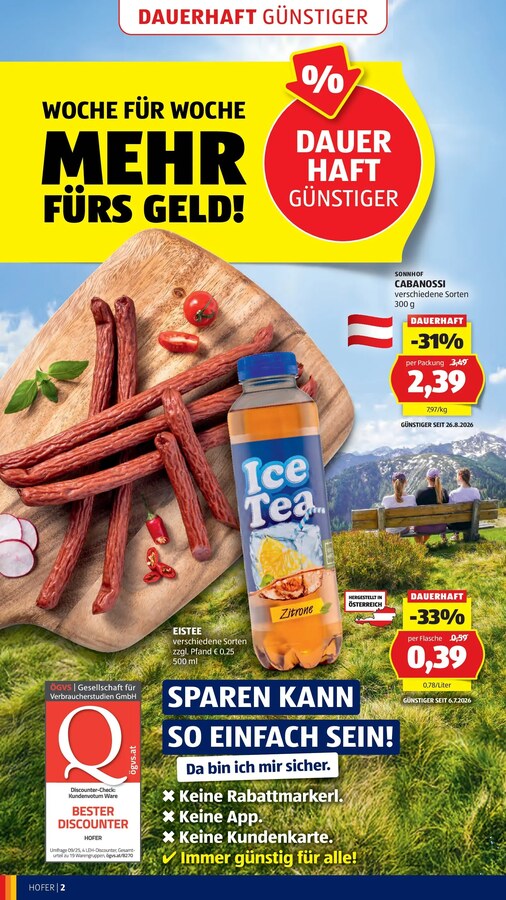 HOFER Flugblatt ab 25.09.2026 – Seite 6