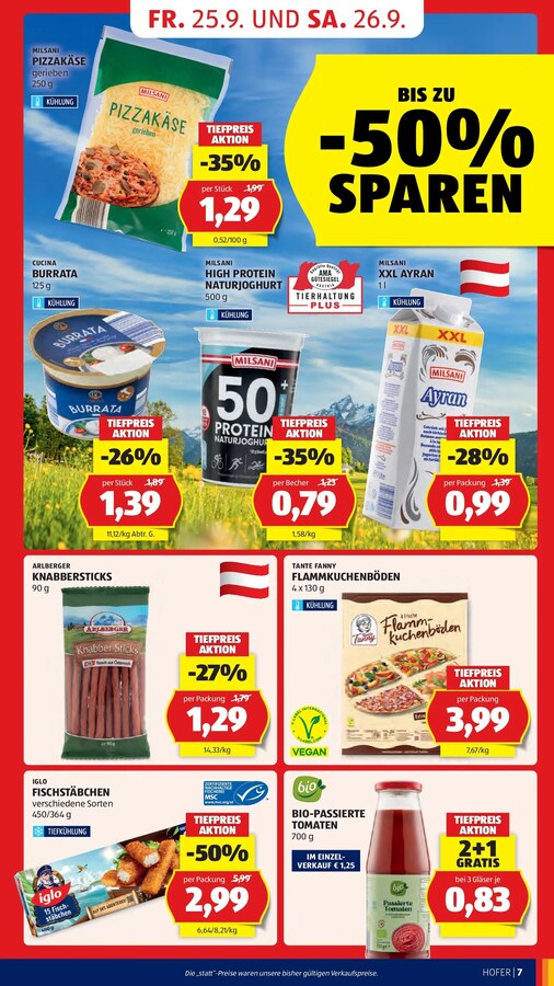 HOFER Flugblatt ab 25.09.2026 – Seite 13