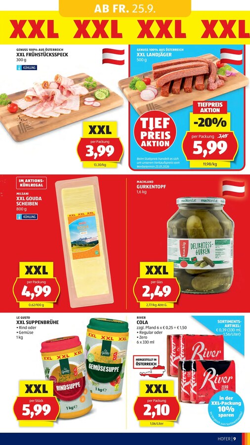 HOFER Flugblatt ab 25.09.2026 – Seite 15