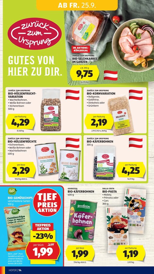 HOFER Flugblatt ab 25.09.2026 – Seite 20