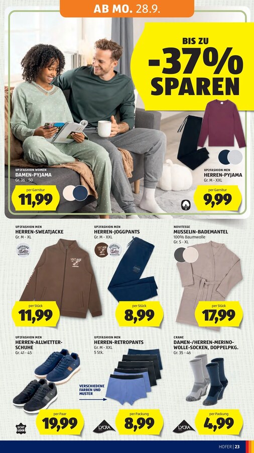 HOFER Flugblatt ab 25.09.2026 – Seite 31