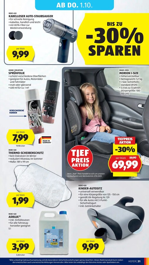 HOFER Flugblatt ab 25.09.2026 – Seite 39