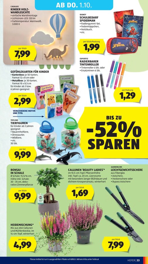 HOFER Flugblatt ab 25.09.2026 – Seite 41