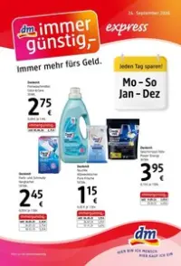 dm Prospekt Cover ab 24.09.2026