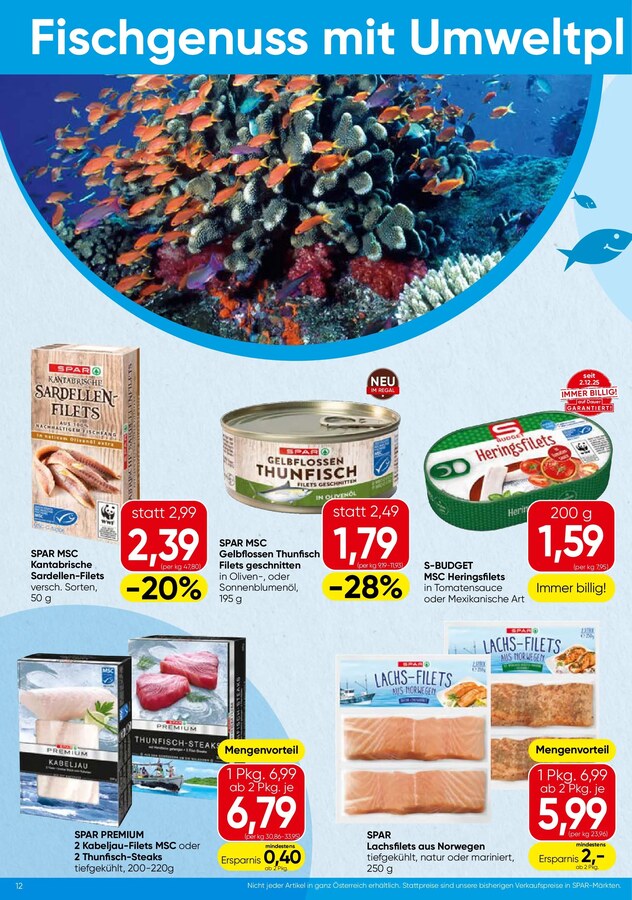 SPAR Flugblatt ab 24.09.2026 – Seite 12